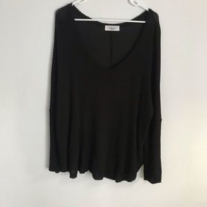 CJLA Waffle knit top